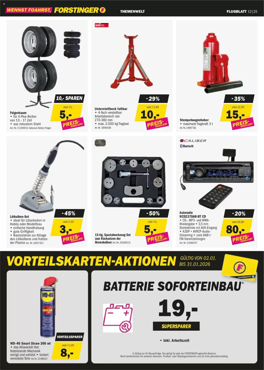 Forstinger Flugblatt (ab 17.12.2025) - Angebote und Prospekt - Seite 4