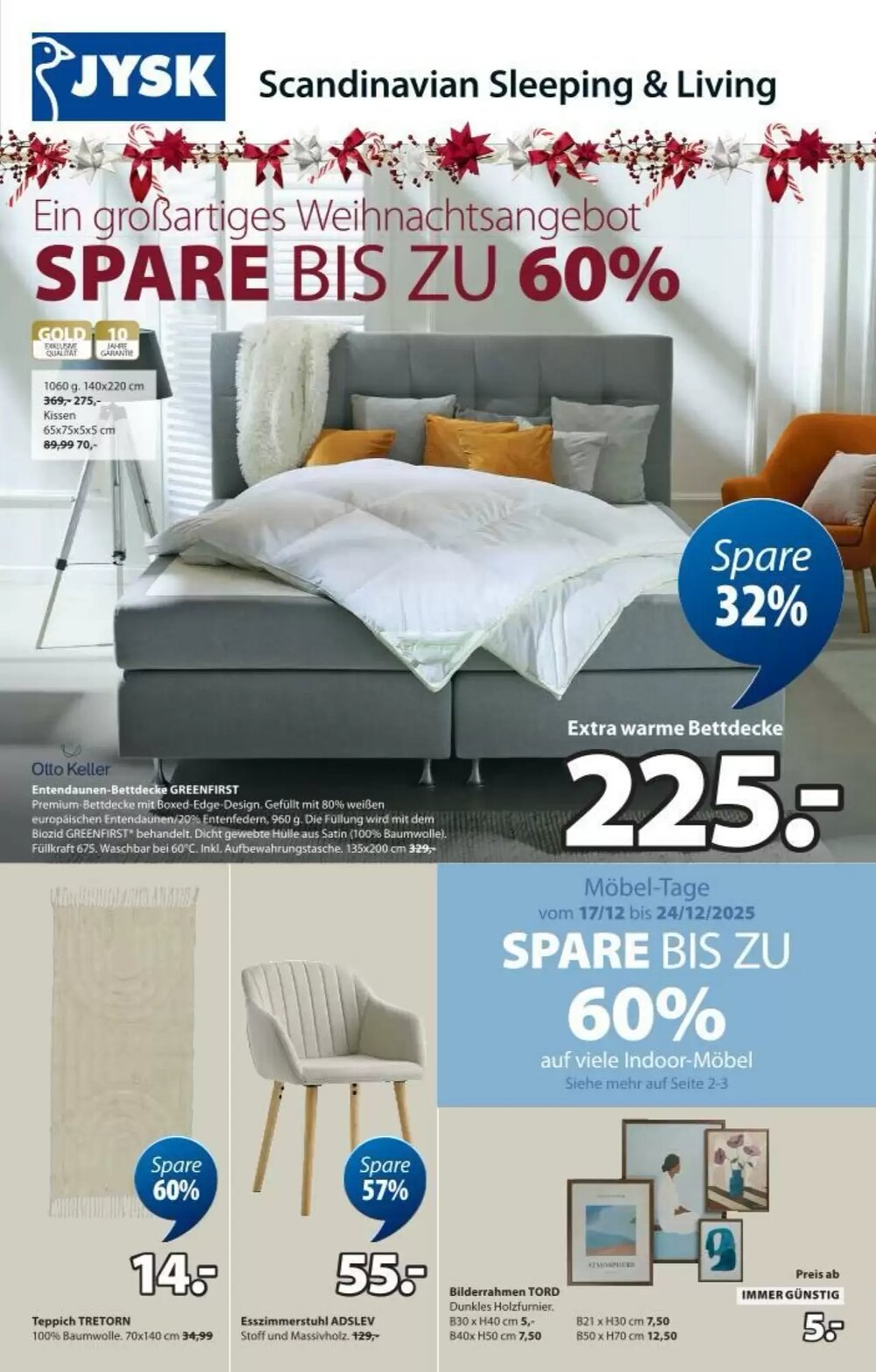 JYSK Flugblatt (ab 17.12.2025) - Angebote und Prospekt - Seite 1