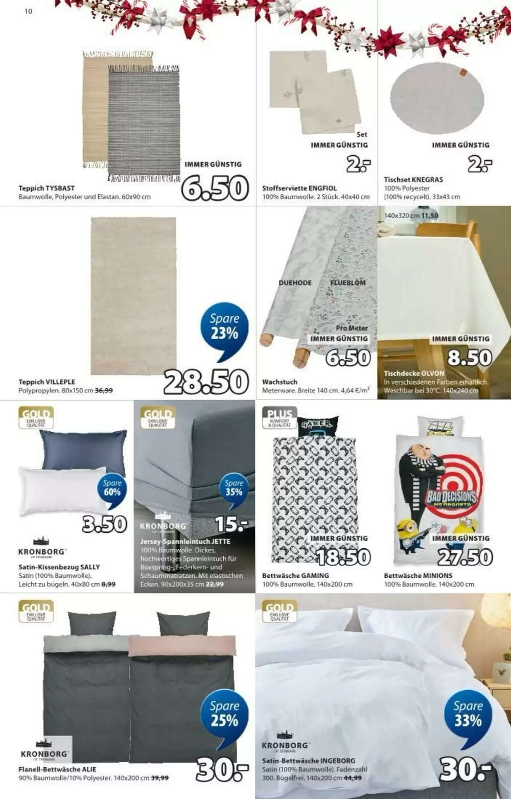 JYSK Flugblatt (ab 17.12.2025) - Angebote und Prospekt - Seite 10