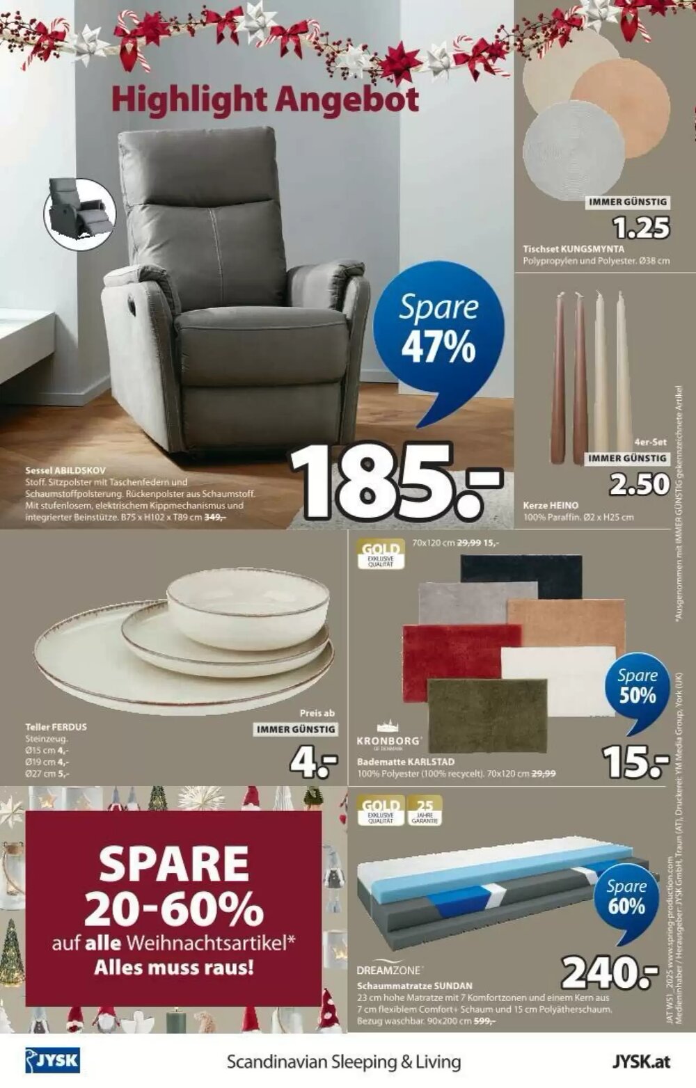 JYSK Flugblatt (ab 17.12.2025) - Angebote und Prospekt - Seite 16