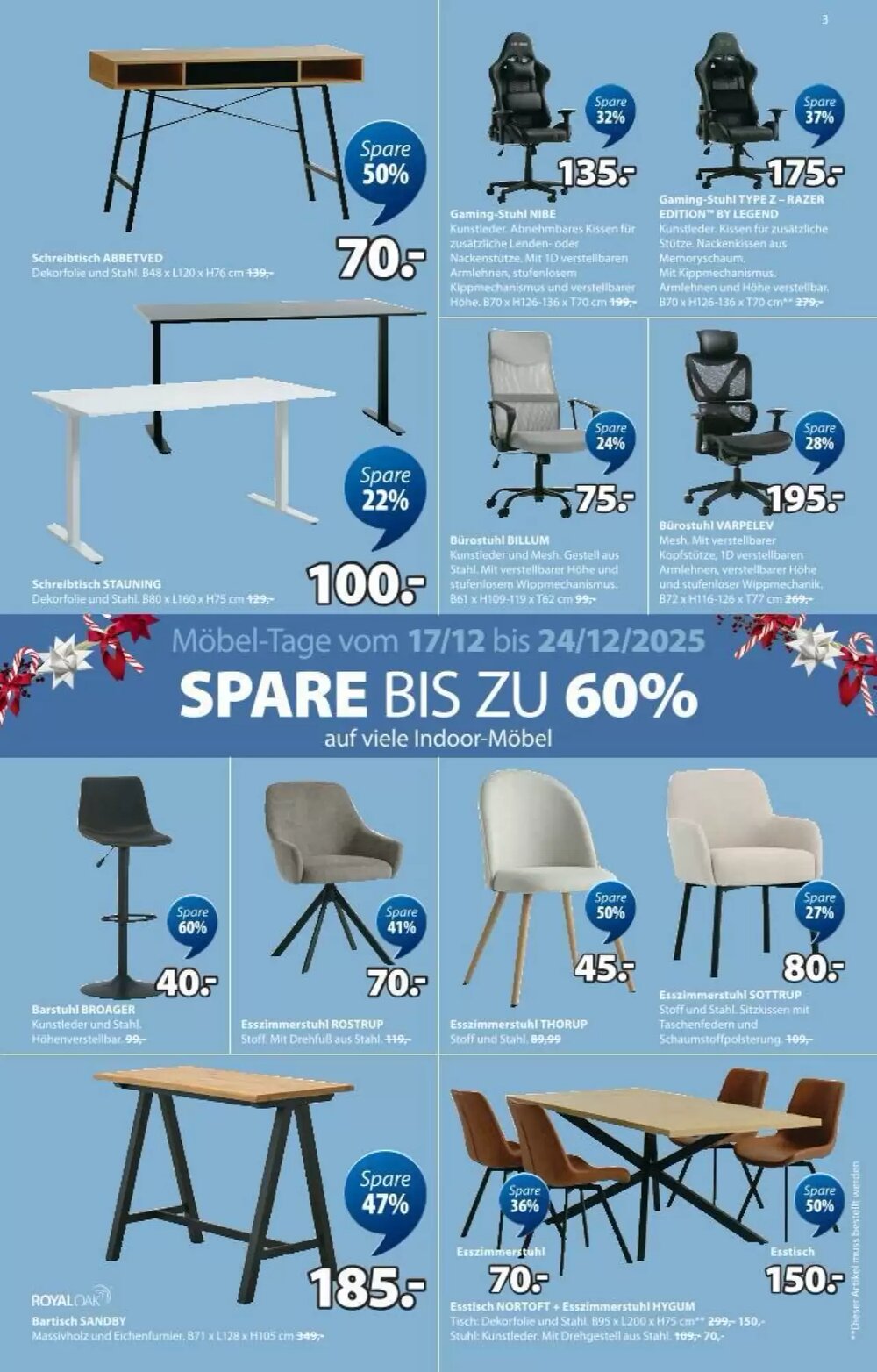 JYSK Flugblatt (ab 17.12.2025) - Angebote und Prospekt - Seite 3