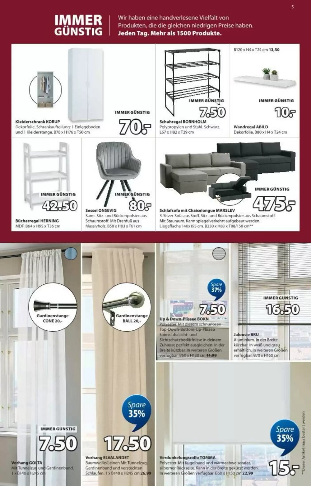 JYSK Flugblatt (ab 17.12.2025) - Angebote und Prospekt - Seite 5