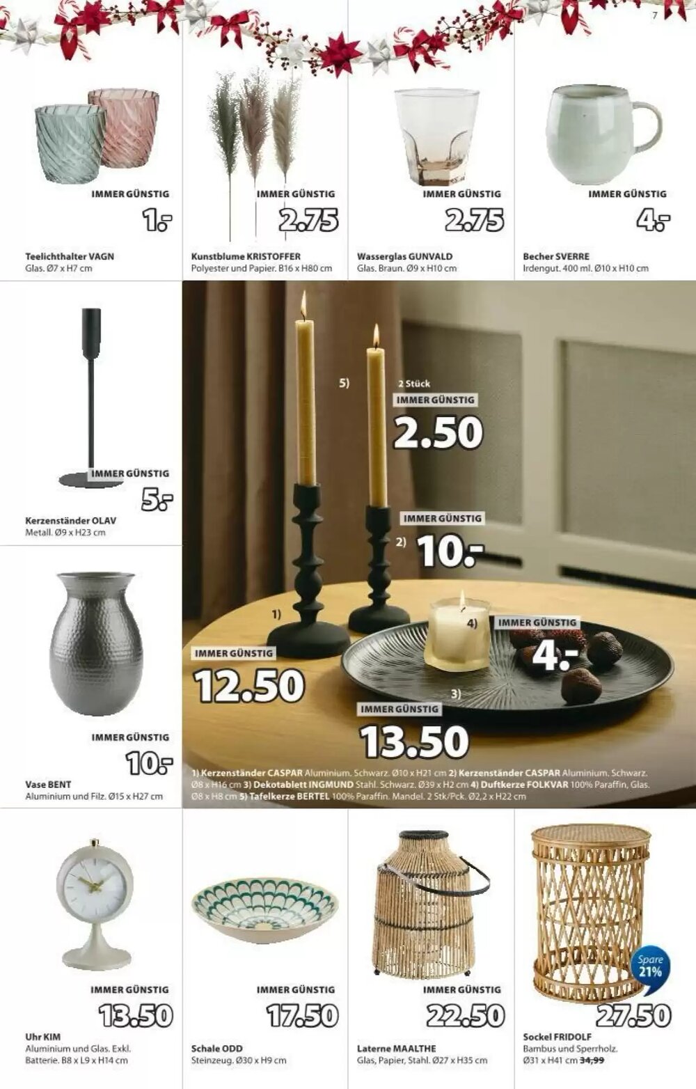 JYSK Flugblatt (ab 17.12.2025) - Angebote und Prospekt - Seite 7