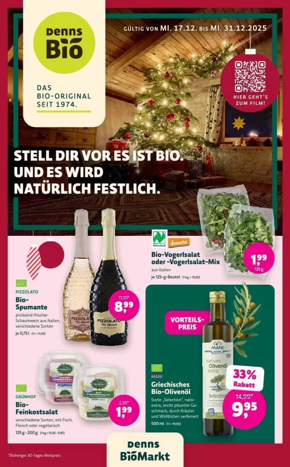 Denn's Biomarkt Flugblatt (ab 17.12.2025) - Angebote und Prospekt - Seite 1