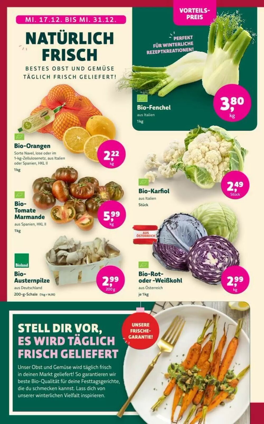 Denn's Biomarkt Flugblatt (ab 17.12.2025) - Angebote und Prospekt - Seite 2