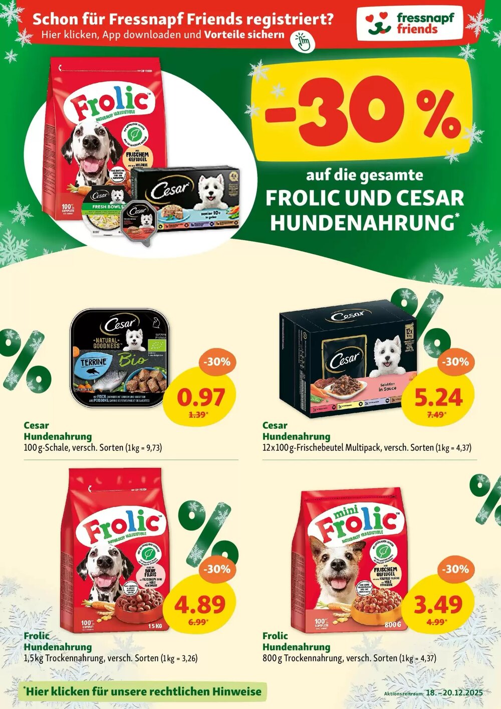 Fressnapf Flugblatt (ab 17.12.2025) - Angebote und Prospekt - Seite 6