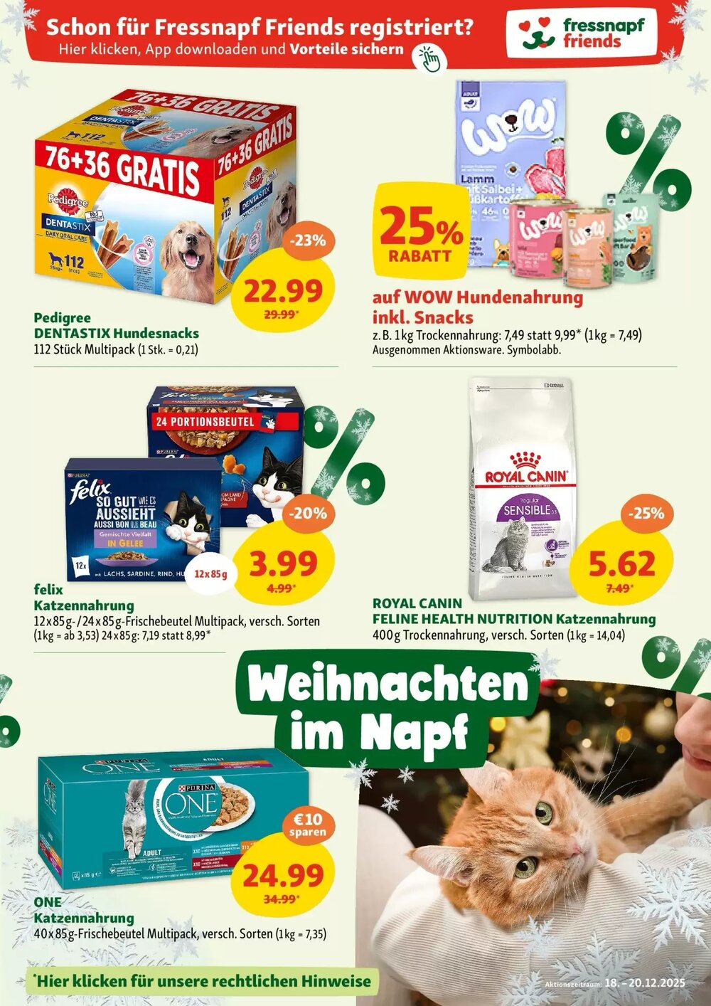 Fressnapf Flugblatt (ab 17.12.2025) - Angebote und Prospekt - Seite 7