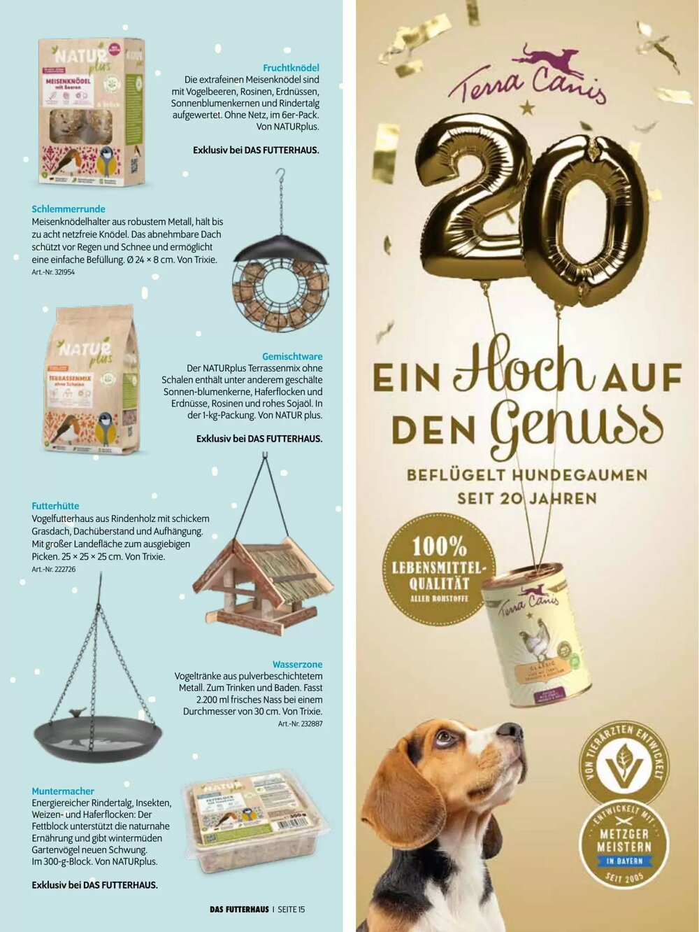 Das Futterhaus Flugblatt (ab 17.12.2025) - Angebote und Prospekt - Seite 15