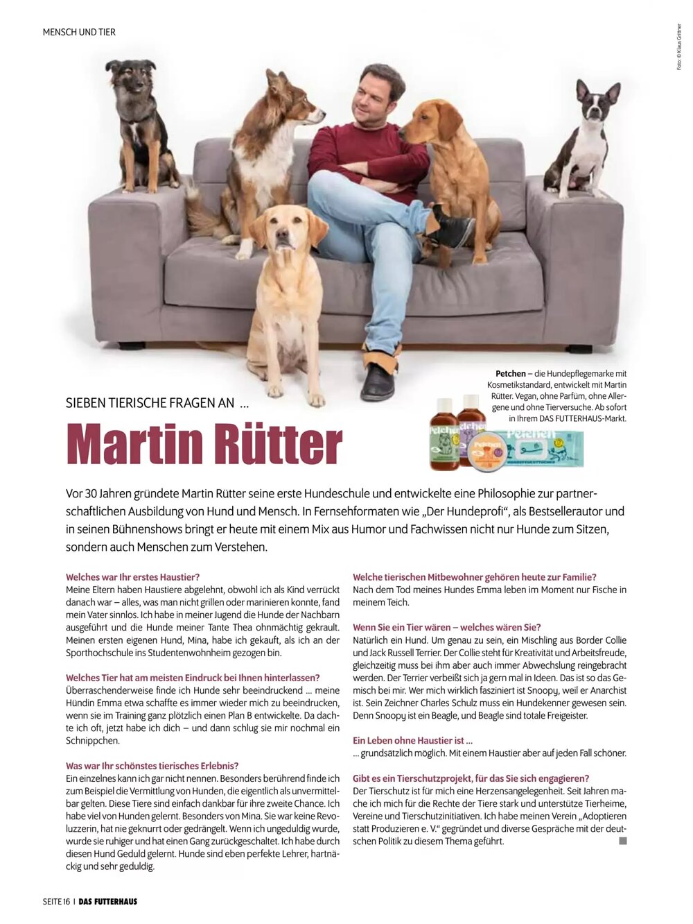 Das Futterhaus Flugblatt (ab 17.12.2025) - Angebote und Prospekt - Seite 16