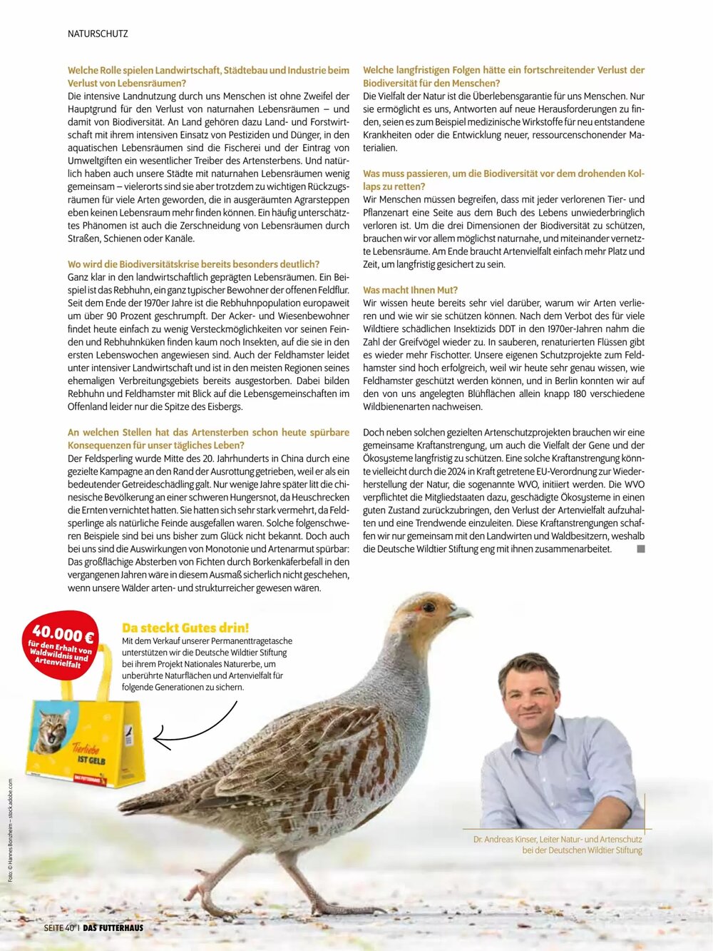 Das Futterhaus Flugblatt (ab 17.12.2025) - Angebote und Prospekt - Seite 40