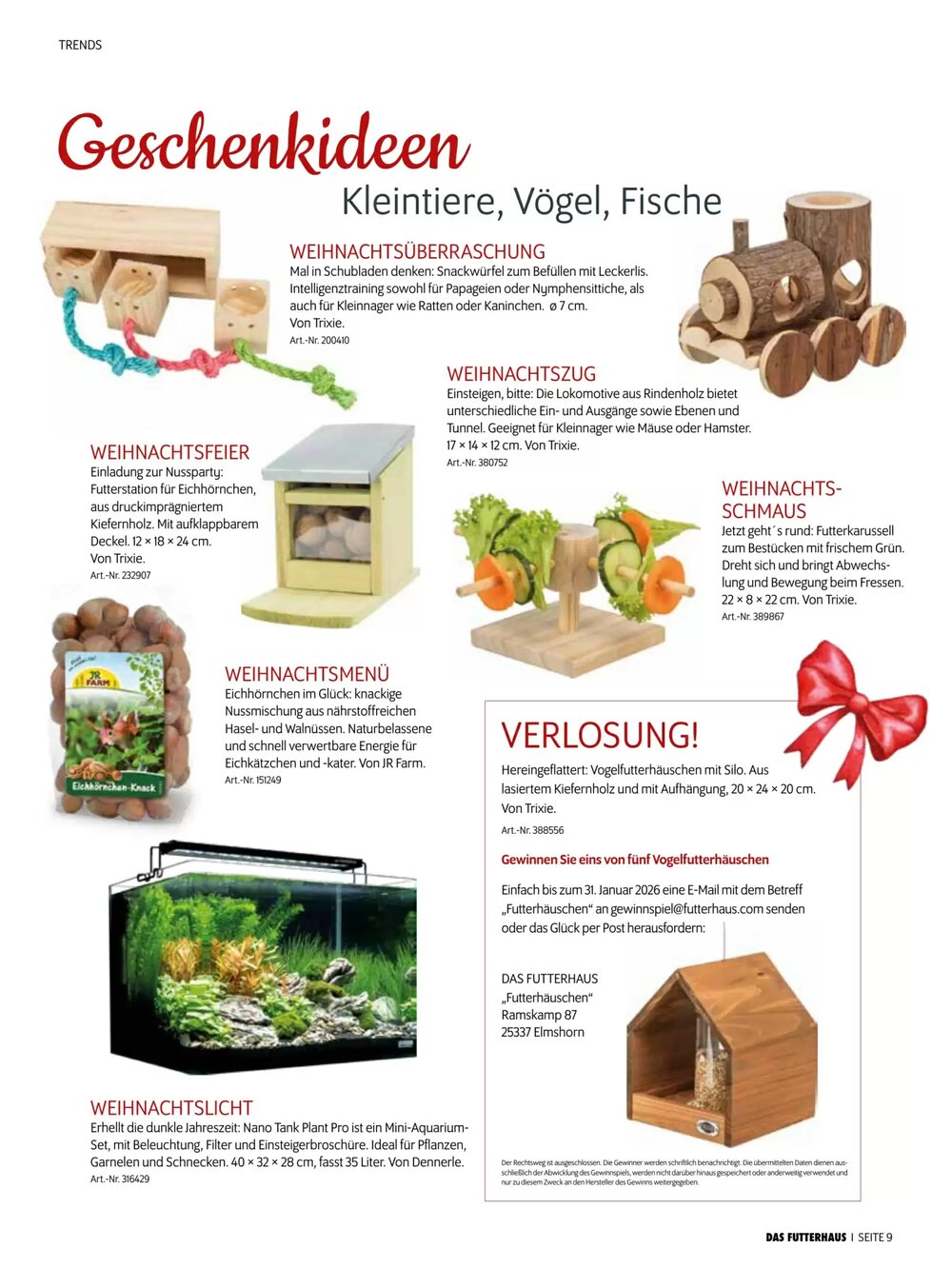 Das Futterhaus Flugblatt (ab 17.12.2025) - Angebote und Prospekt - Seite 9