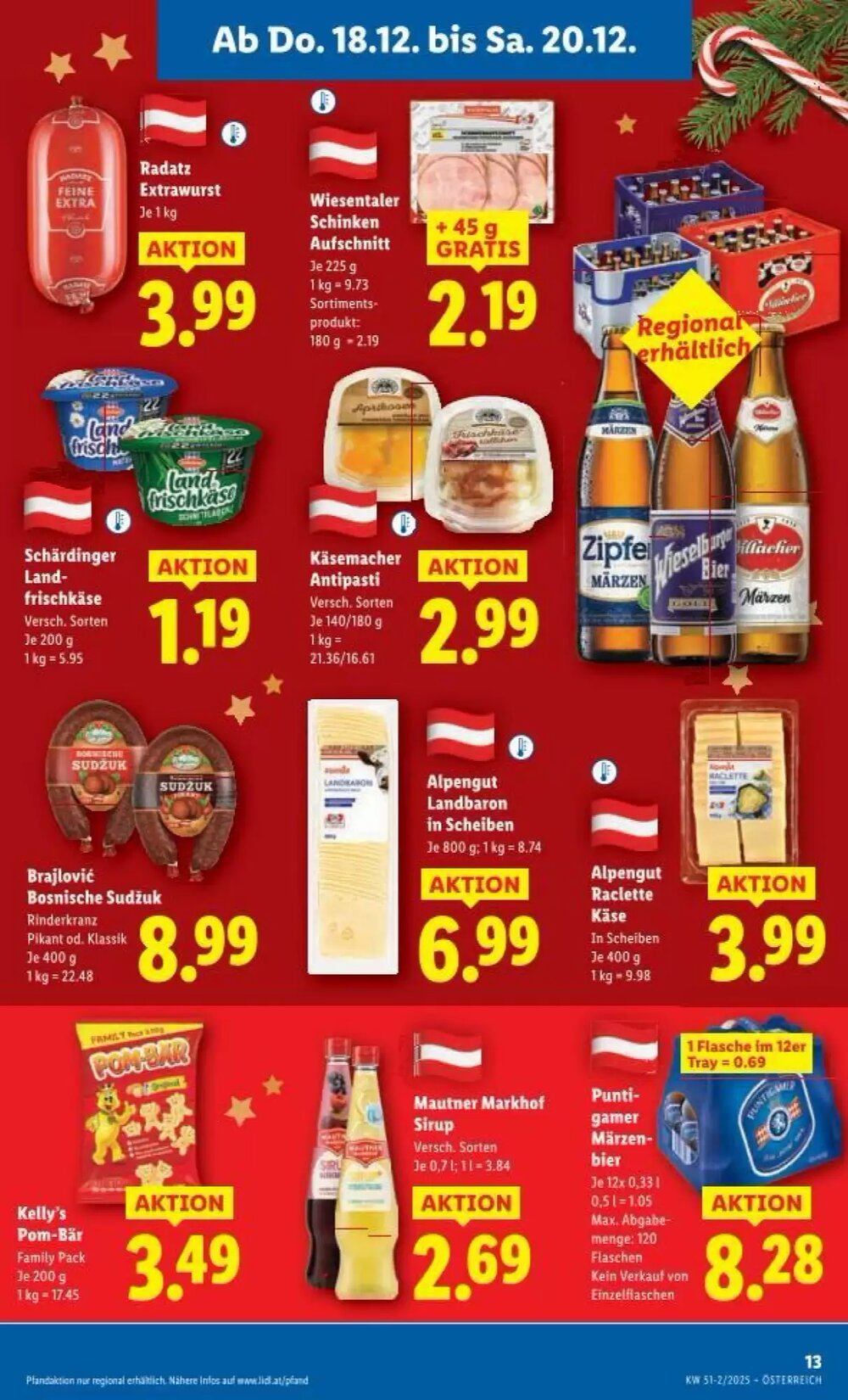 Lidl Flugblatt (ab 18.12.2025) - Angebote und Prospekt - Seite 16