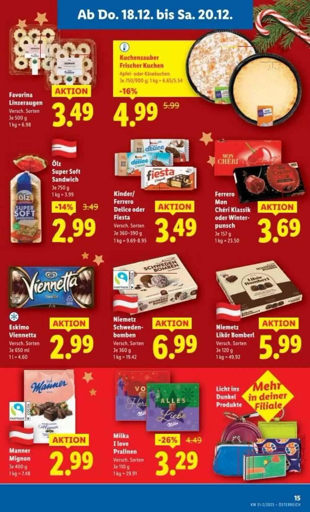 Lidl Flugblatt (ab 18.12.2025) - Angebote und Prospekt - Seite 18