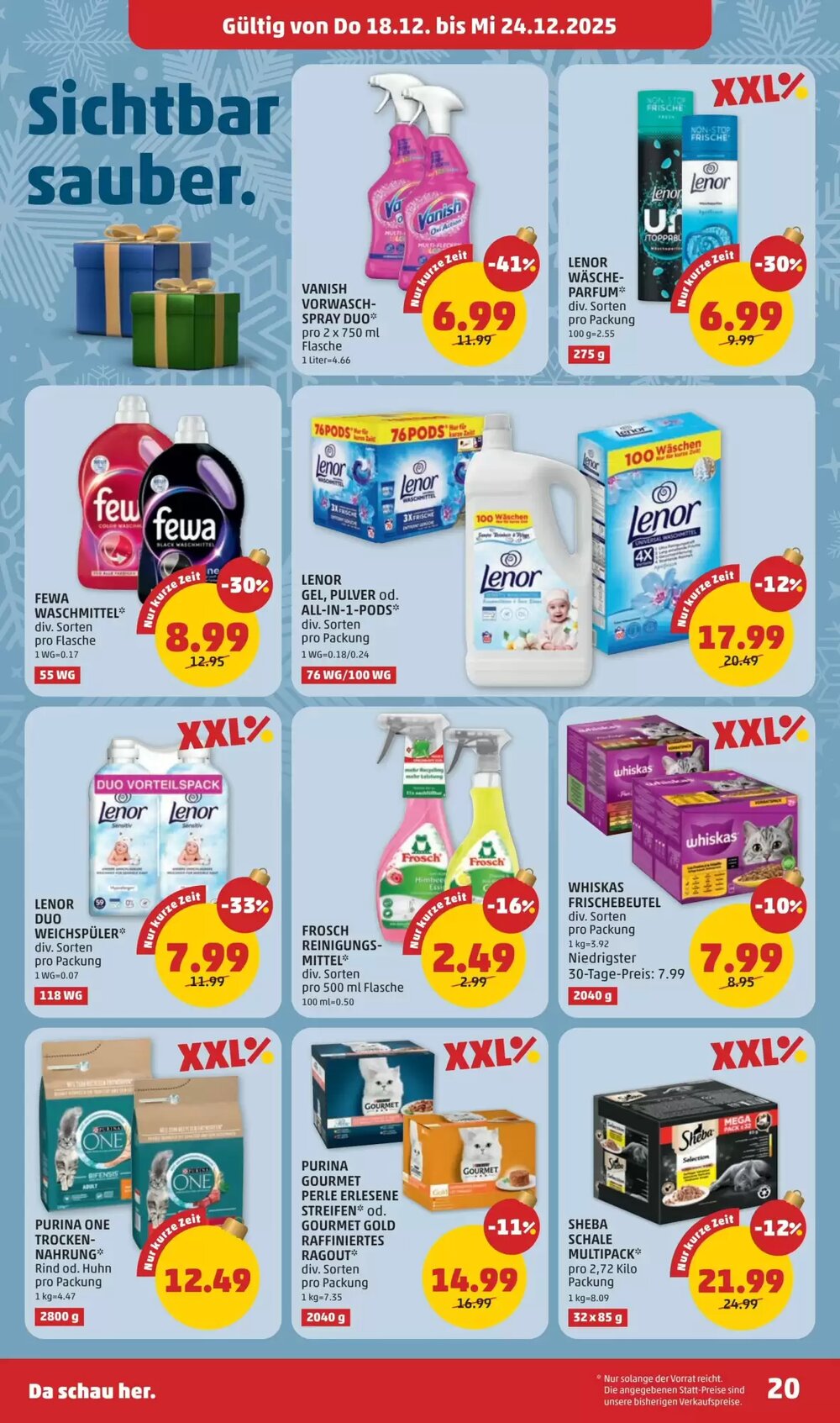 PENNY Flugblatt (ab 18.12.2025) - Angebote und Prospekt - Seite 20