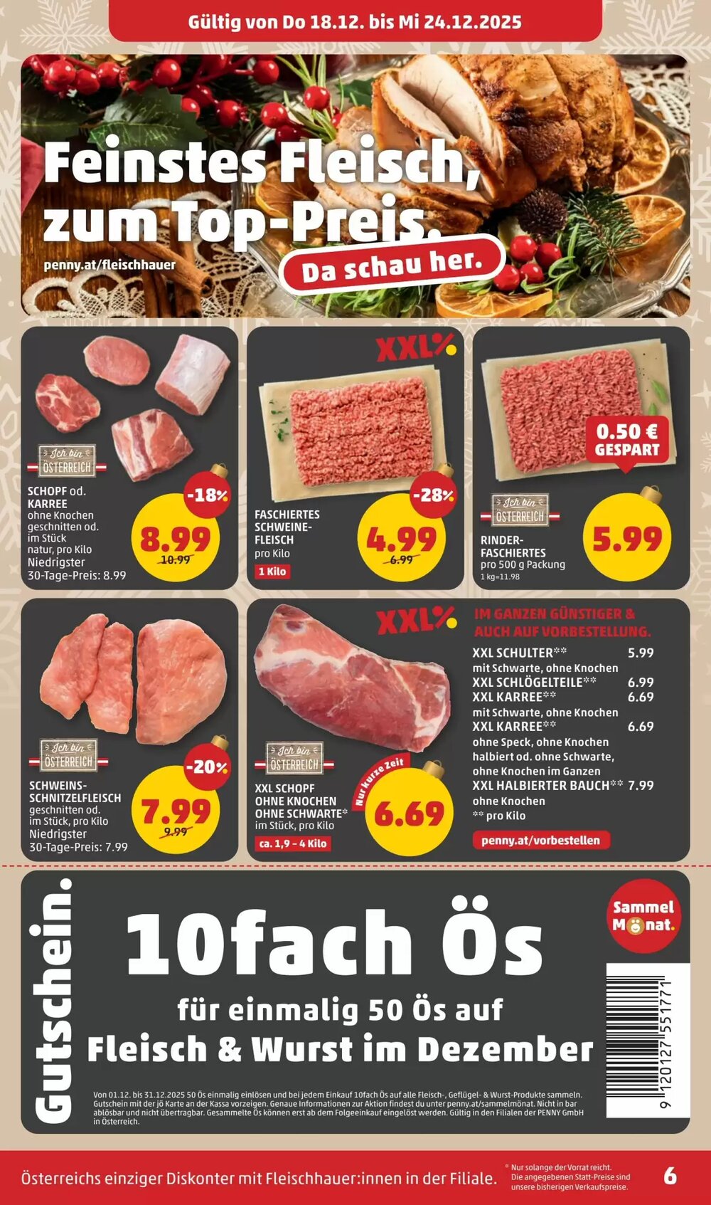 PENNY Flugblatt (ab 18.12.2025) - Angebote und Prospekt - Seite 6