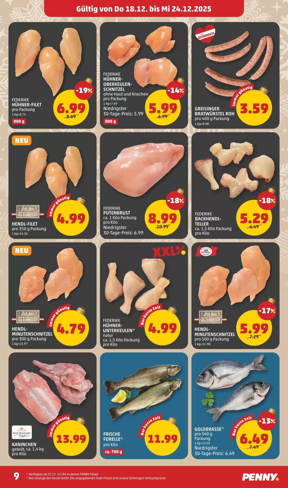 PENNY Flugblatt (ab 18.12.2025) - Angebote und Prospekt - Seite 9