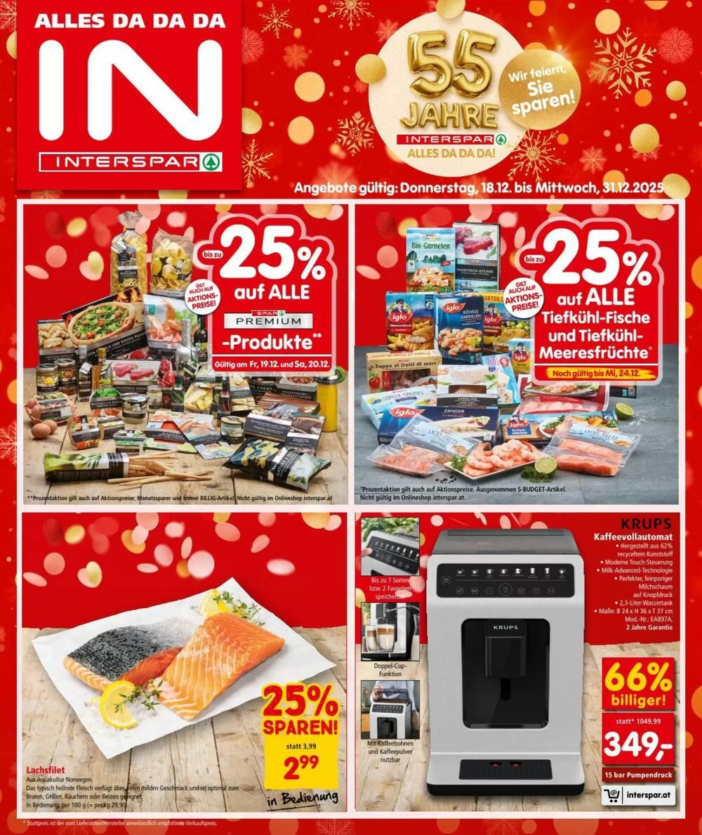 Interspar Flugblatt (ab 18.12.2025) - Angebote und Prospekt - Seite 1