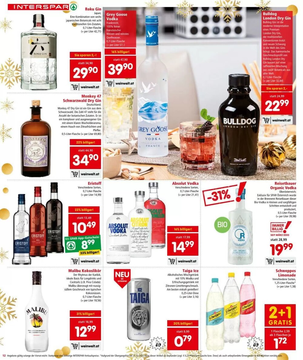 Interspar Flugblatt (ab 18.12.2025) - Angebote und Prospekt - Seite 12