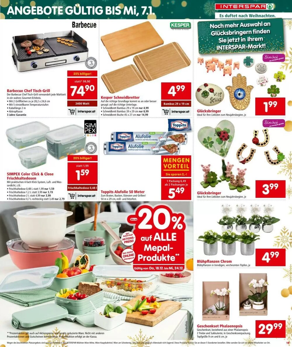 Interspar Flugblatt (ab 18.12.2025) - Angebote und Prospekt - Seite 19
