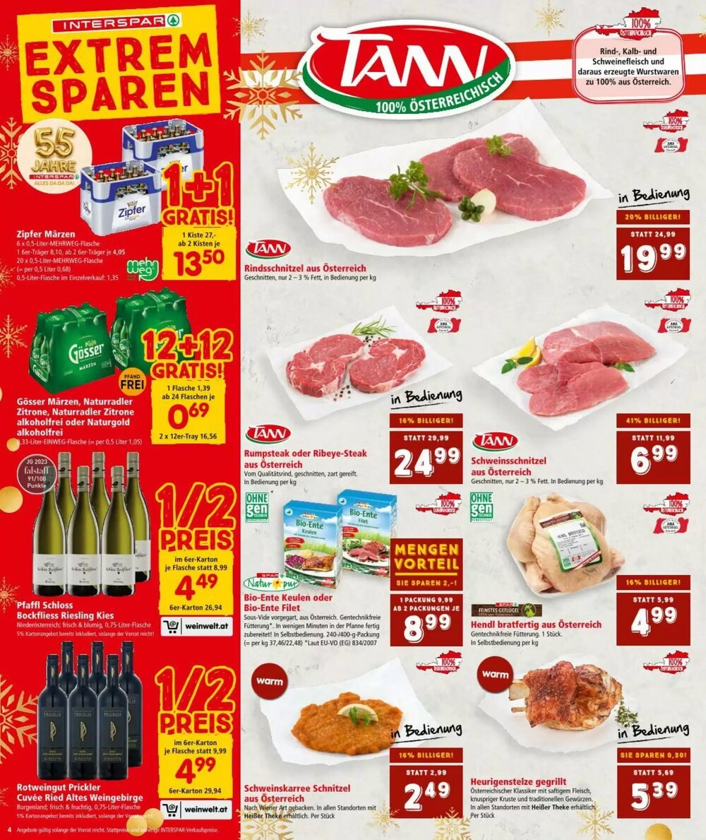 Interspar Flugblatt (ab 18.12.2025) - Angebote und Prospekt - Seite 4