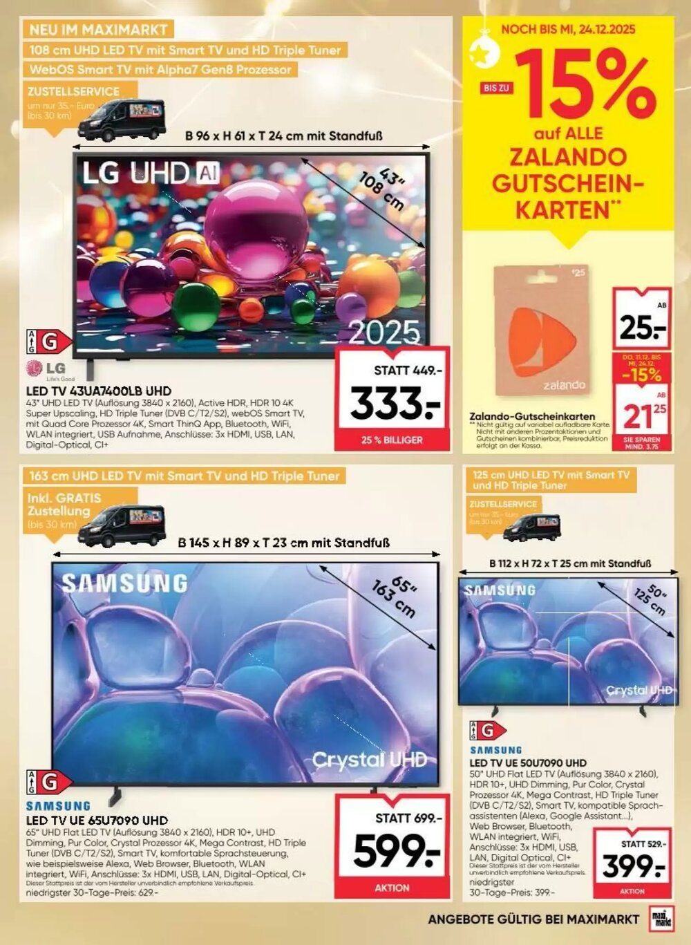 Maximarkt Flugblatt (ab 18.12.2025) - Angebote und Prospekt - Seite 23