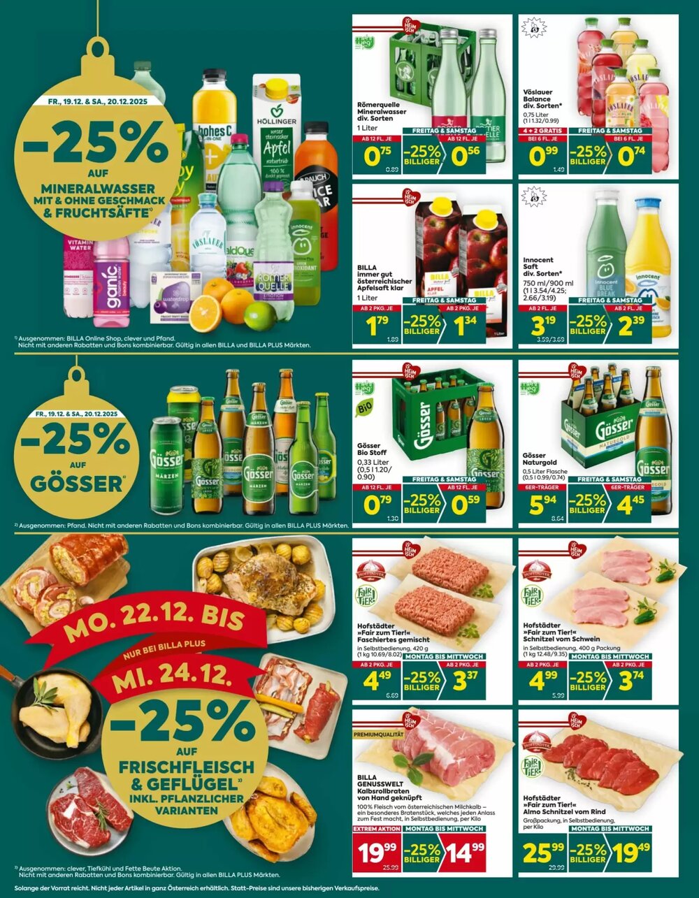 Billa Flugblatt (ab 18.12.2025) - Angebote und Prospekt - Seite 3