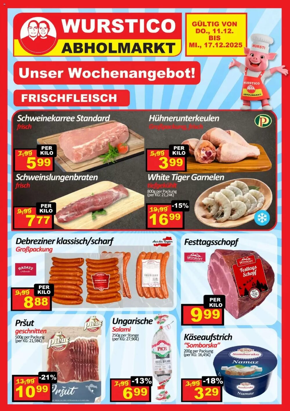Wurstico Flugblatt (ab 18.12.2025) - Angebote und Prospekt - Seite 4