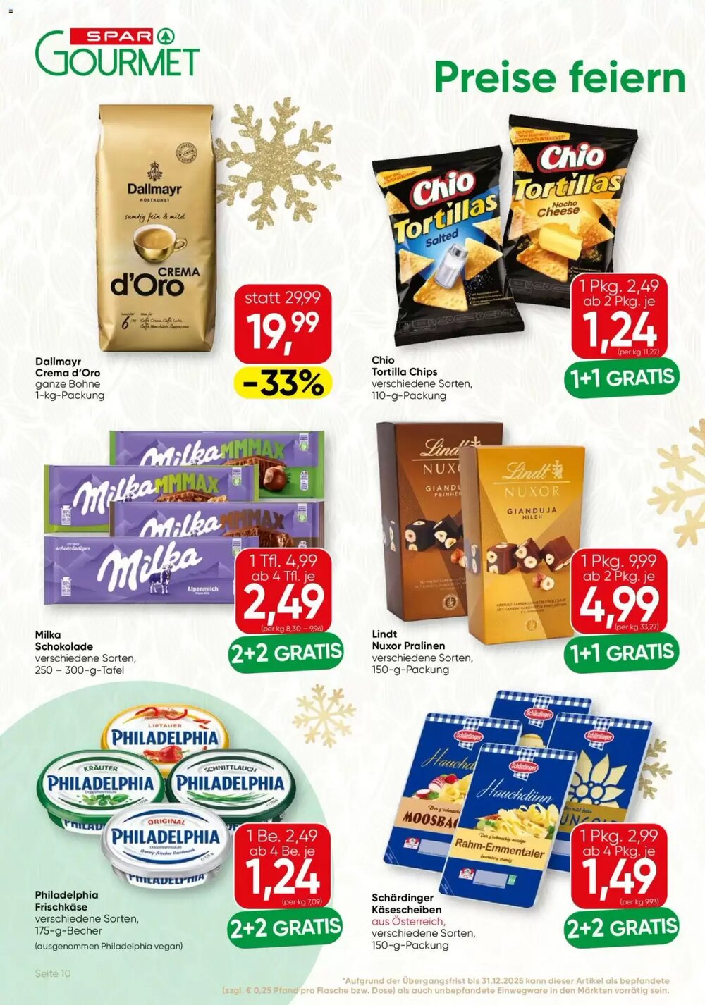 SPAR Gourmet Flugblatt (ab 18.12.2025) - Angebote und Prospekt - Seite 10