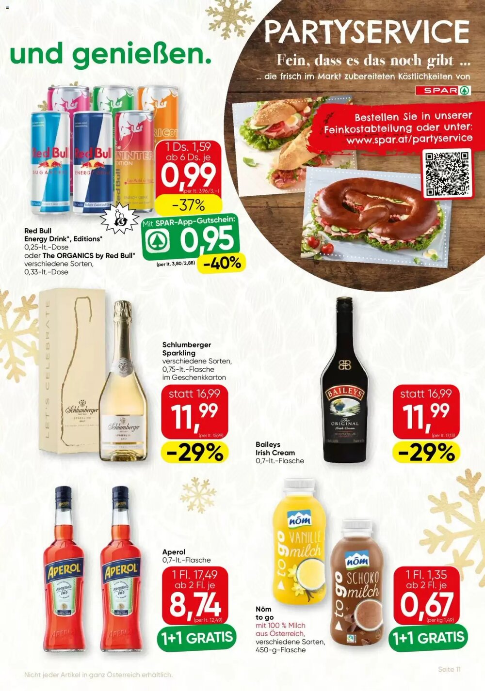 SPAR Gourmet Flugblatt (ab 18.12.2025) - Angebote und Prospekt - Seite 11