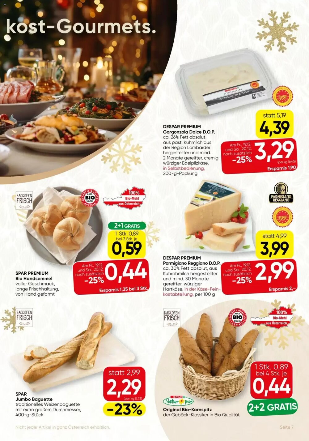 SPAR Gourmet Flugblatt (ab 18.12.2025) - Angebote und Prospekt - Seite 7