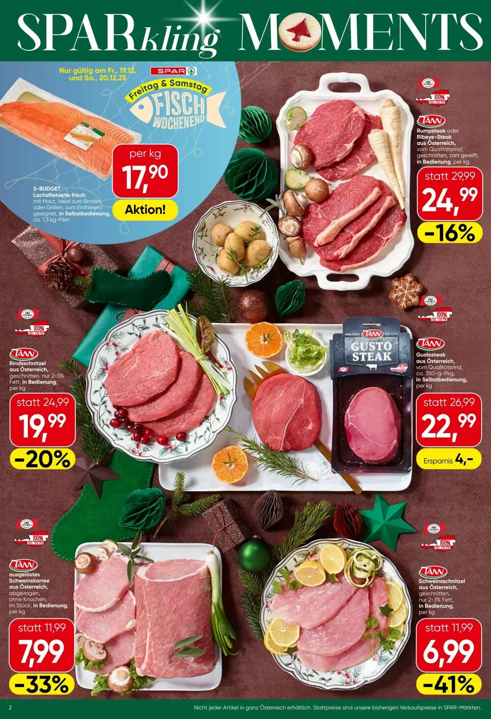 Spar Flugblatt (ab 18.12.2025) - Angebote und Prospekt - Seite 2