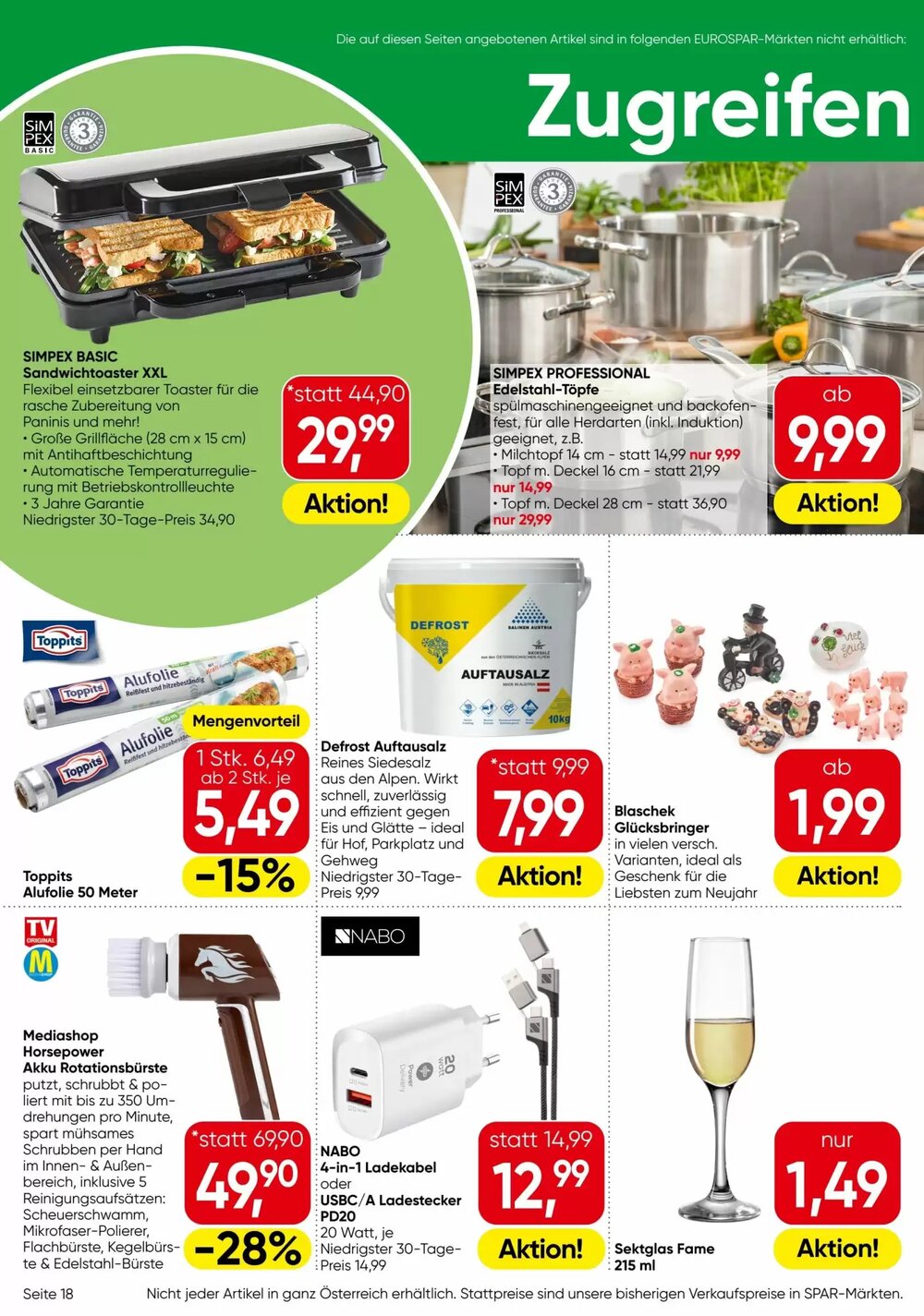 Eurospar Flugblatt (ab 18.12.2025) - Angebote und Prospekt - Seite 18