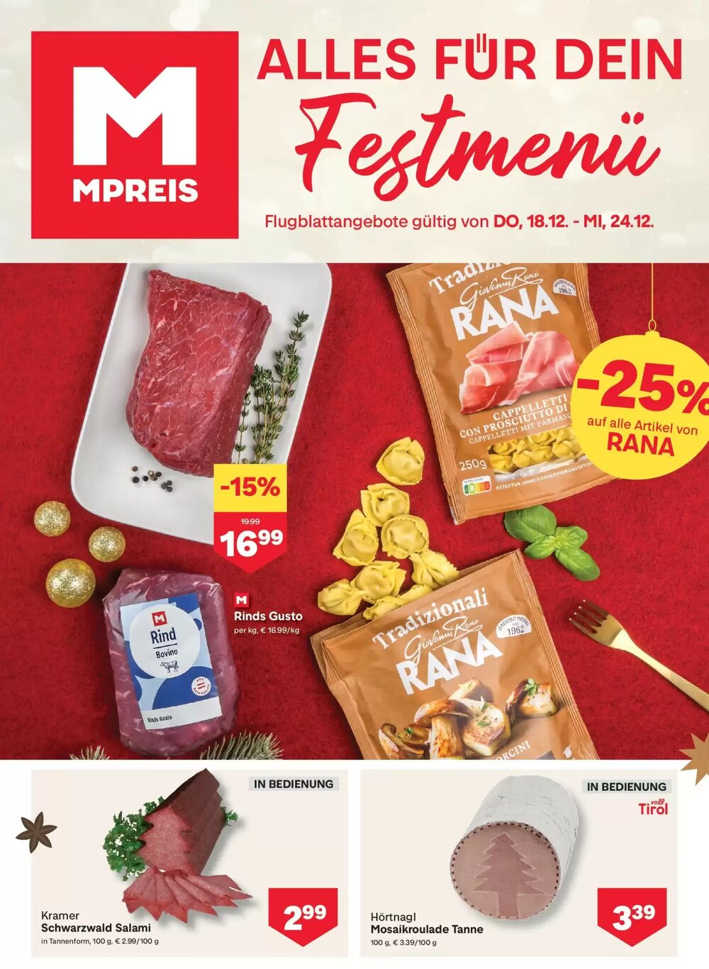 MPreis Flugblatt (ab 18.12.2025) - Angebote und Prospekt - Seite 7