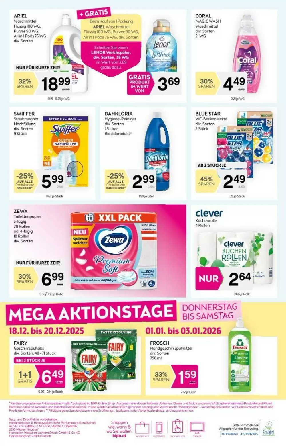 Bipa Flugblatt (ab 18.12.2025) - Angebote und Prospekt - Seite 12