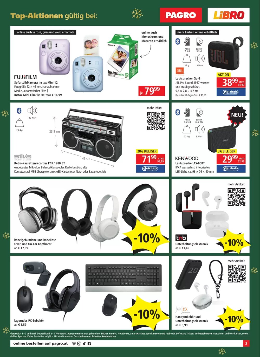 Pagro Diskont Flugblatt (ab 18.12.2025) - Angebote und Prospekt - Seite 3