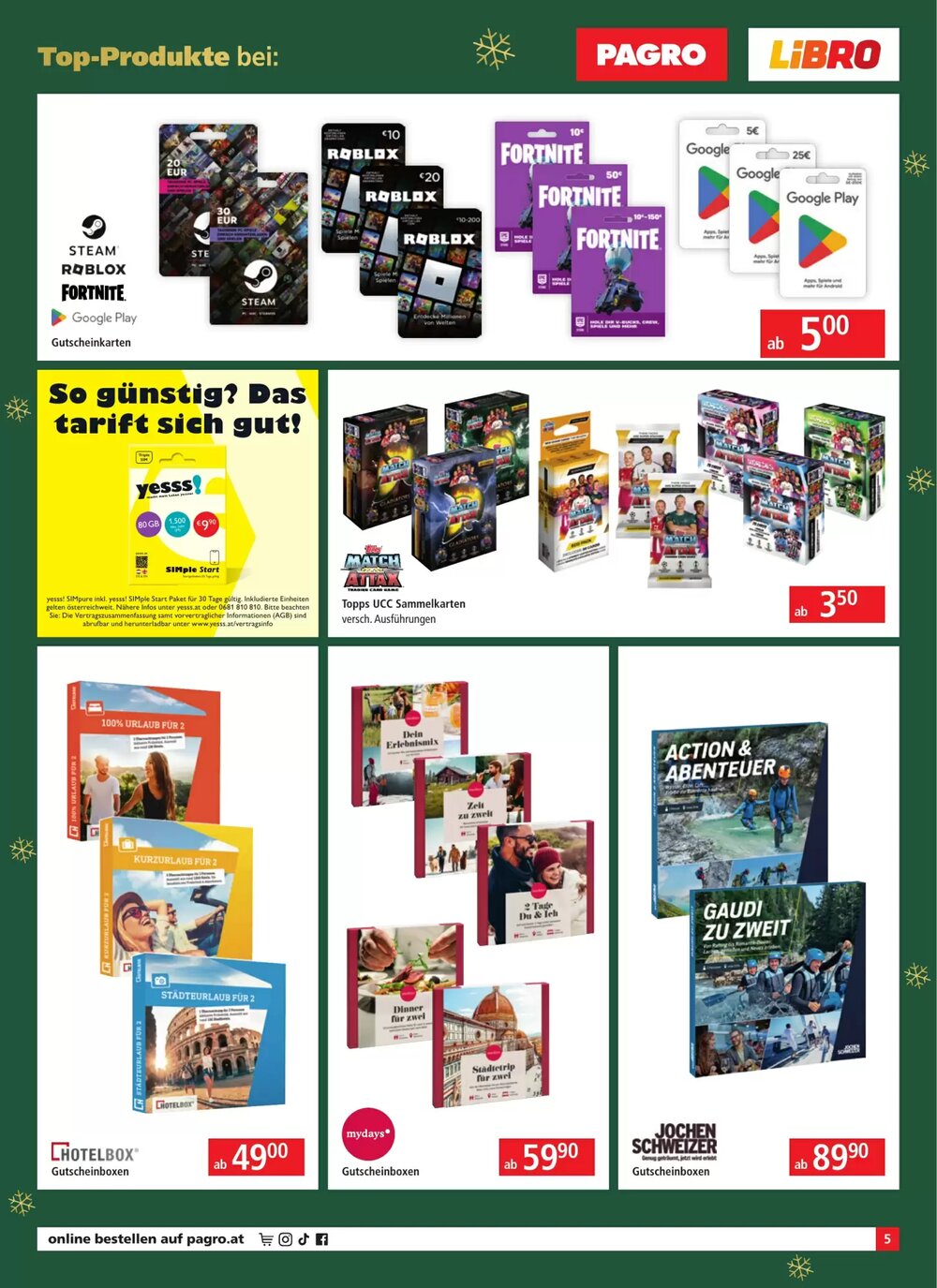 Pagro Diskont Flugblatt (ab 18.12.2025) - Angebote und Prospekt - Seite 5