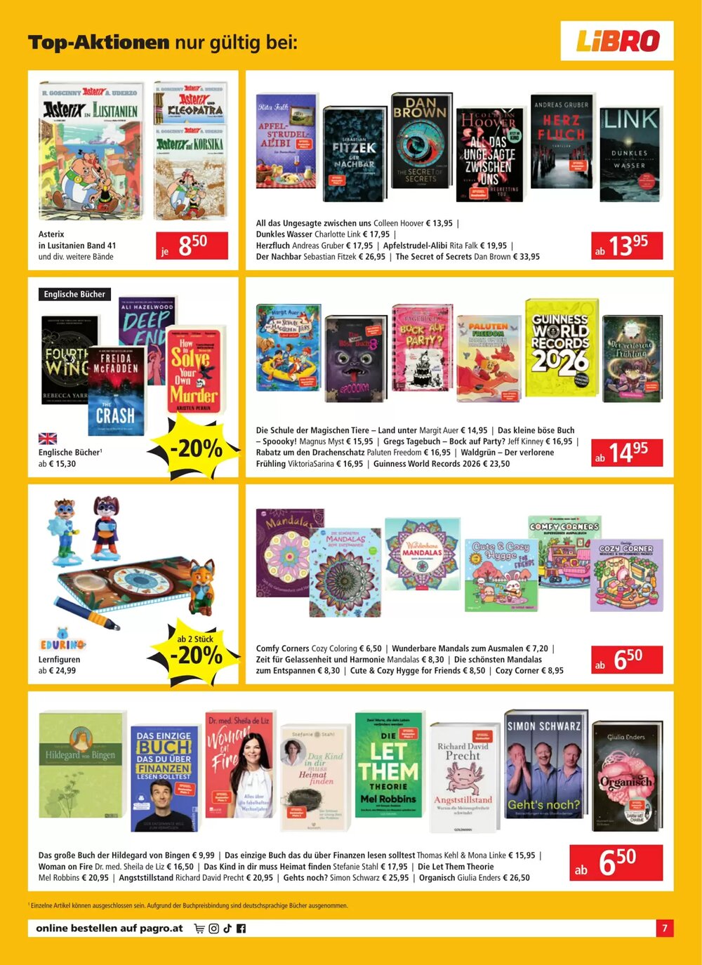 Pagro Diskont Flugblatt (ab 18.12.2025) - Angebote und Prospekt - Seite 7