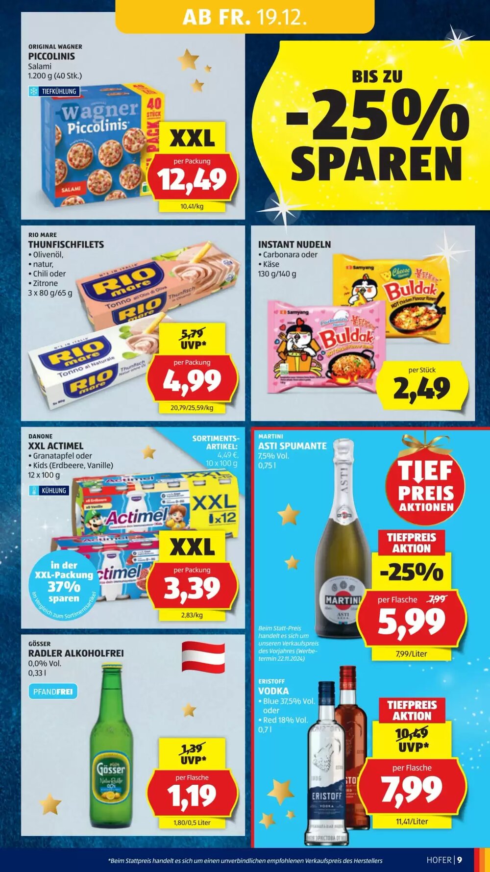 Hofer Flugblatt (ab 19.12.2025) - Angebote und Prospekt - Seite 11