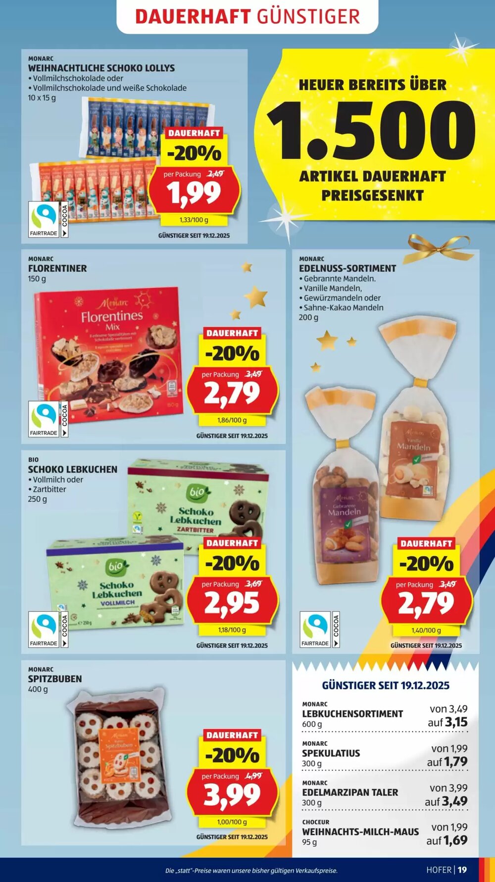 Hofer Flugblatt (ab 19.12.2025) - Angebote und Prospekt - Seite 25