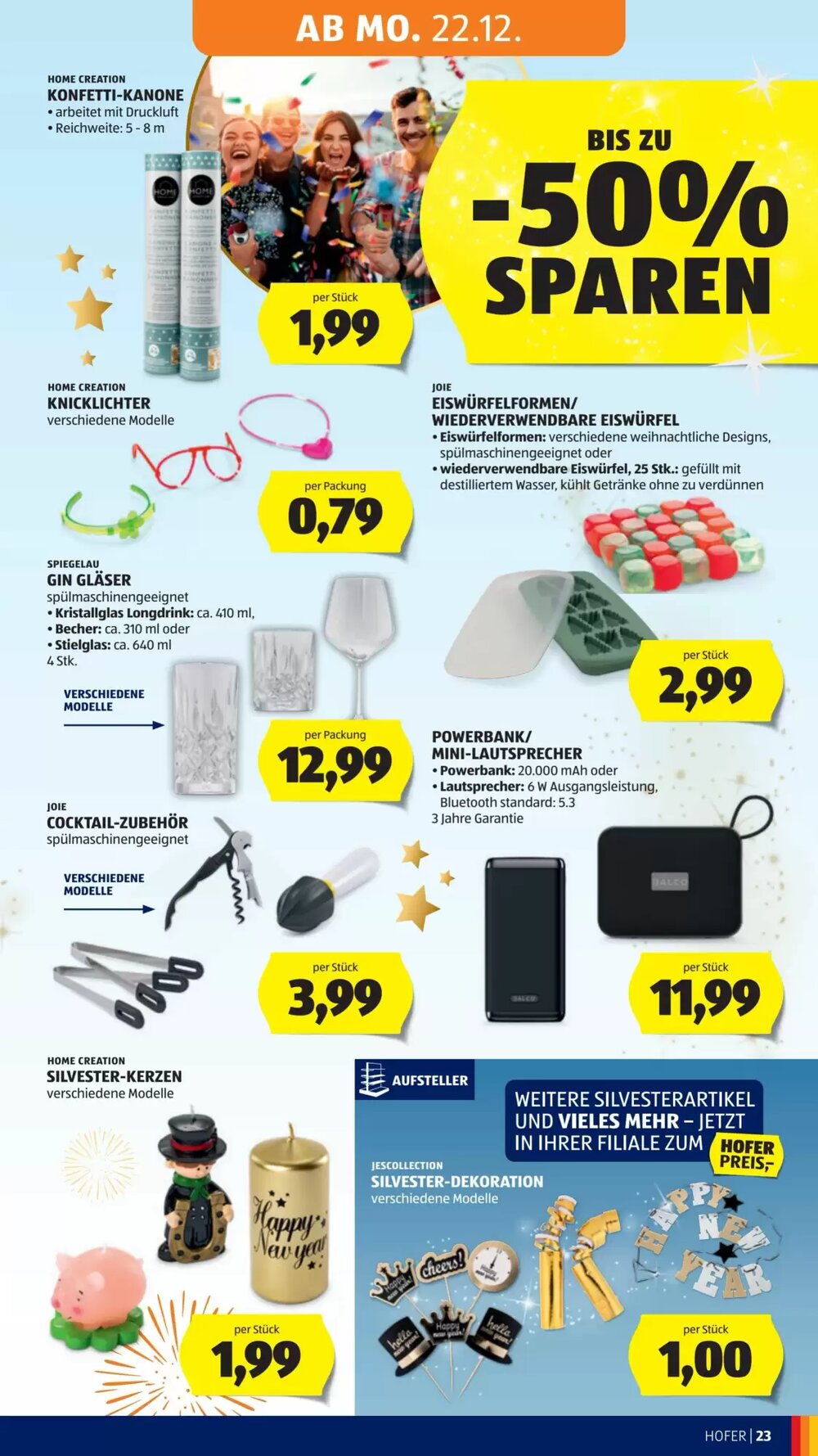 Hofer Flugblatt (ab 19.12.2025) - Angebote und Prospekt - Seite 31