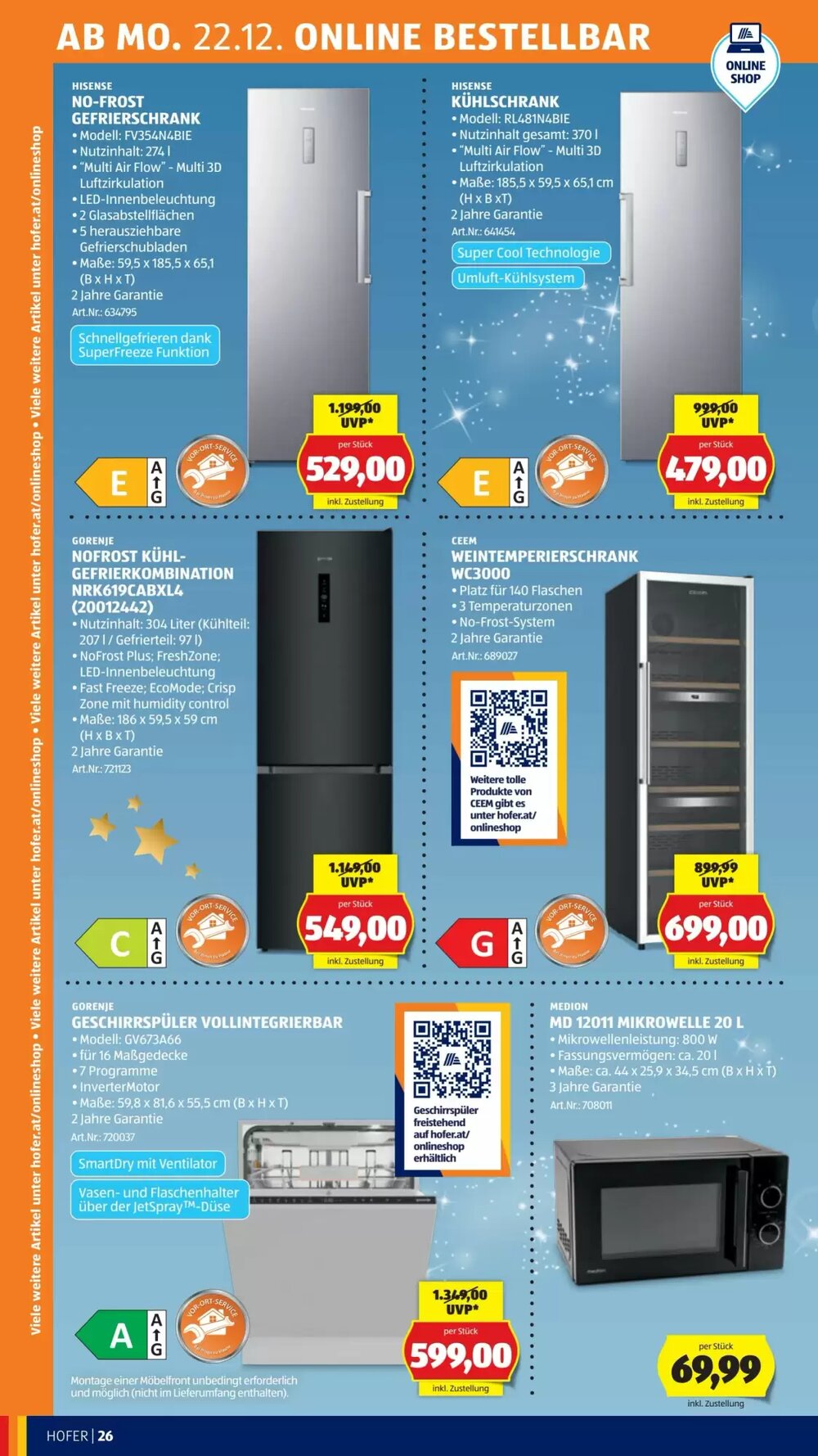 Hofer Flugblatt (ab 19.12.2025) - Angebote und Prospekt - Seite 34