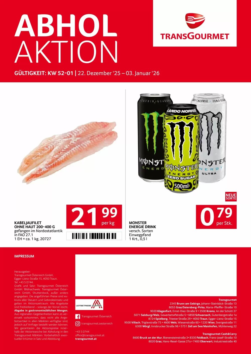 Transgourmet Flugblatt (ab 22.12.2025) - Angebote und Prospekt - Seite 36