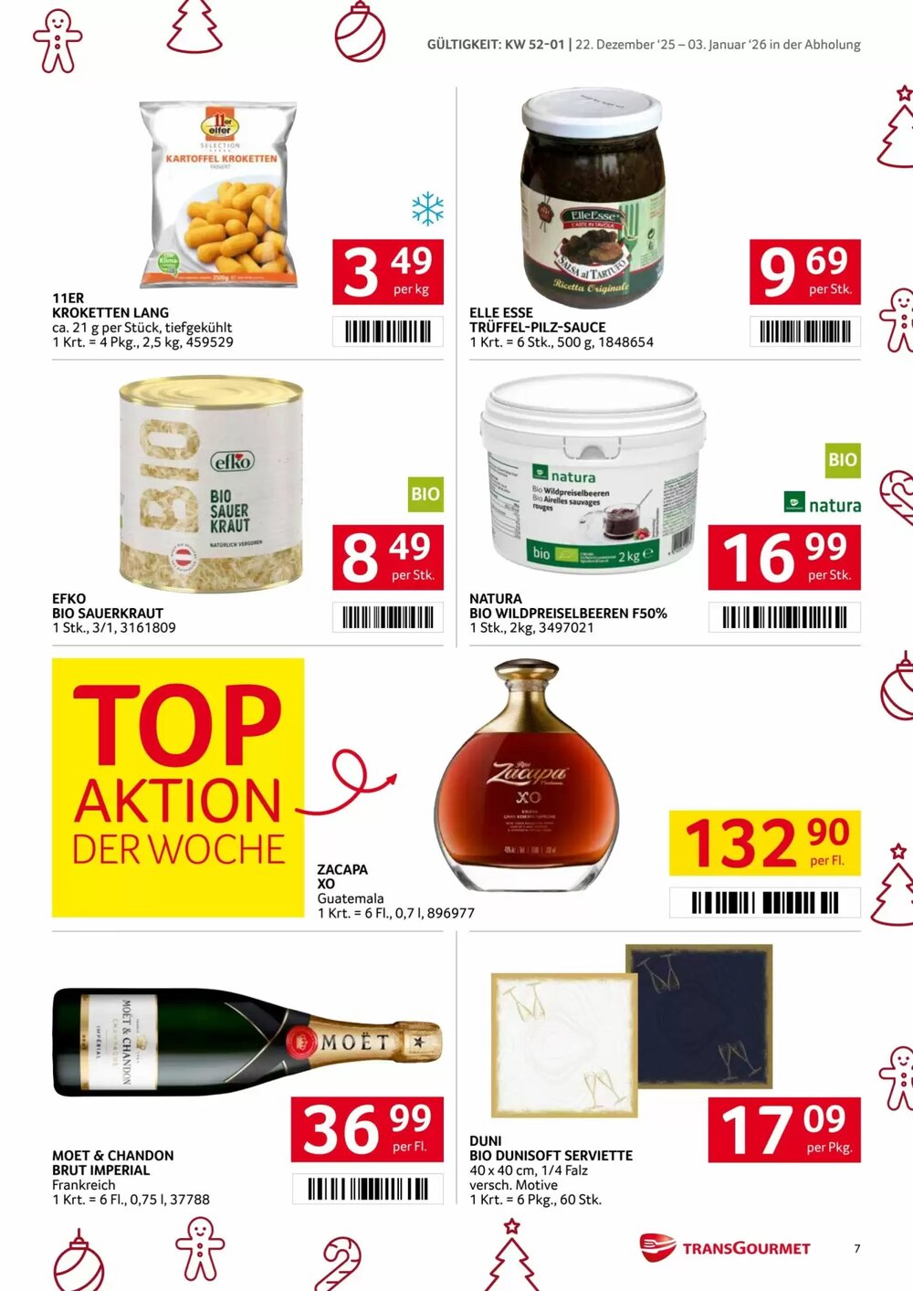 Transgourmet Flugblatt (ab 22.12.2025) - Angebote und Prospekt - Seite 7