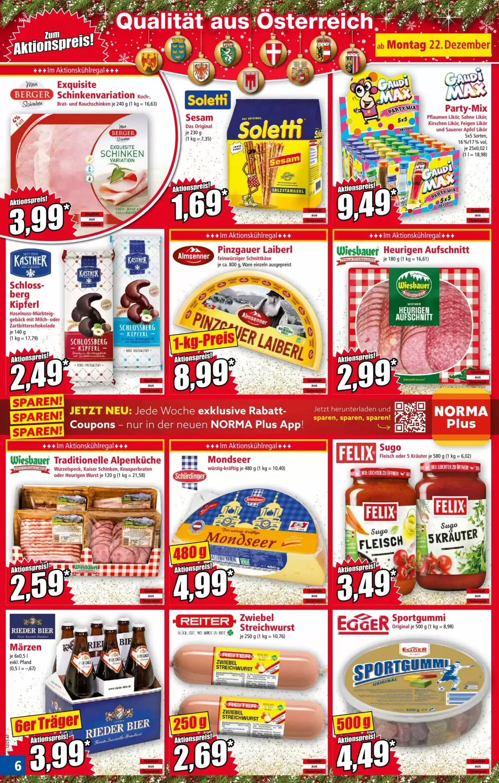 Norma Flugblatt (ab 22.12.2025) - Angebote und Prospekt - Seite 6