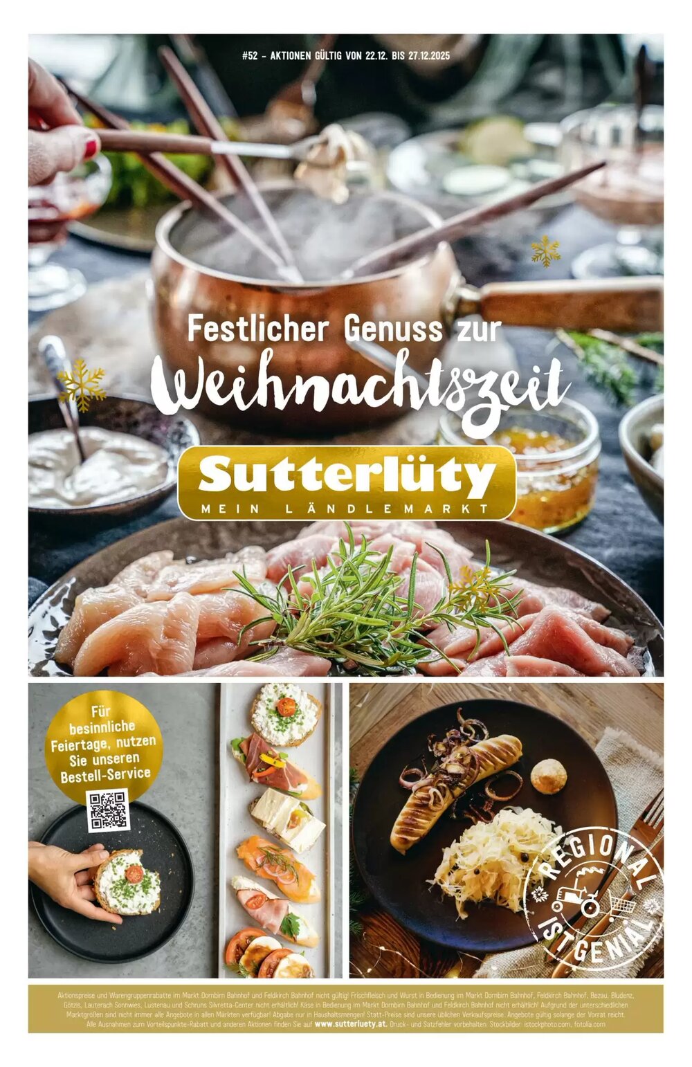Sutterlüty Flugblatt (ab 22.12.2025) - Angebote und Prospekt - Seite 1