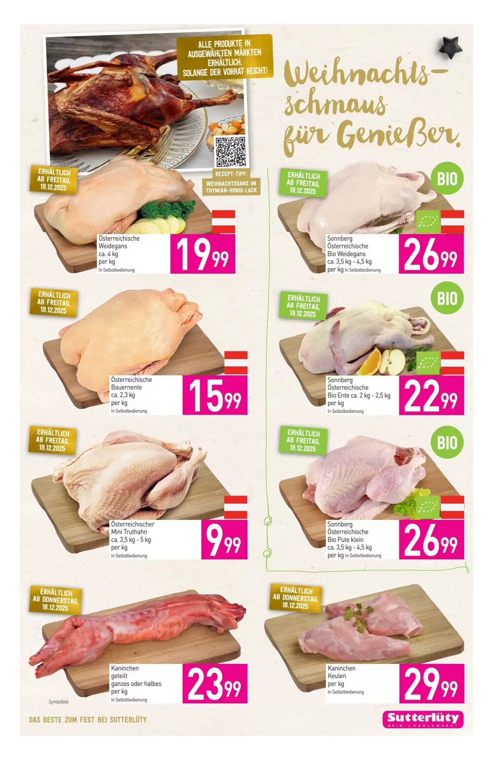 Sutterlüty Flugblatt (ab 22.12.2025) - Angebote und Prospekt - Seite 11