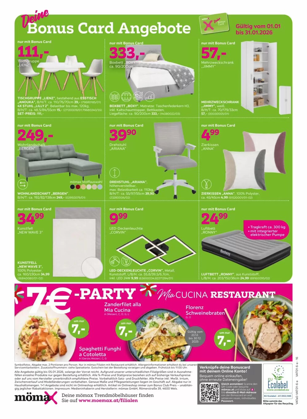Mömax Flugblatt (ab 22.12.2025) - Angebote und Prospekt - Seite 16