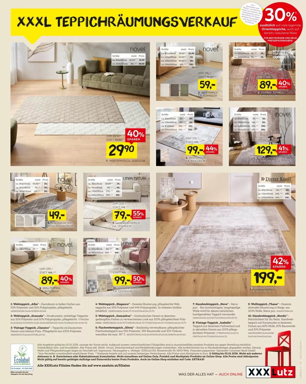 XXXLutz Flugblatt (ab 22.12.2025) - Angebote und Prospekt - Seite 4