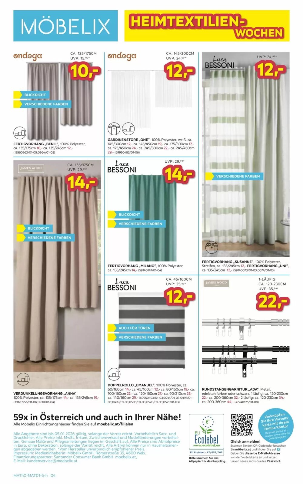 Möbelix Flugblatt (ab 22.12.2025) - Angebote und Prospekt - Seite 4
