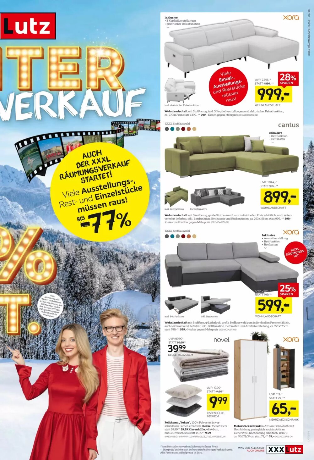 XXXLutz Flugblatt (ab 22.12.2025) - Angebote und Prospekt - Seite 3